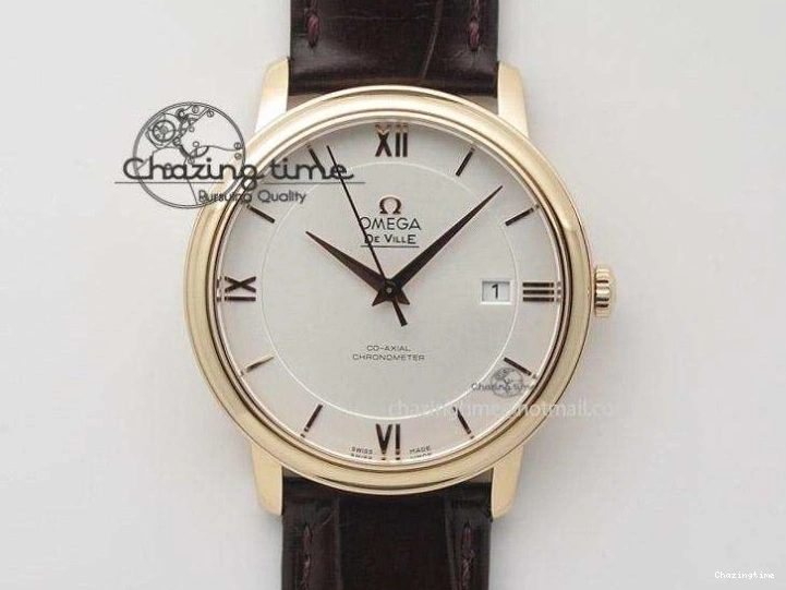 1223 Planet Ocean Master Chronometer Chrono SS OM 1:1 Best Edition Gray Dial On SS Bracelet A Reliable 8180